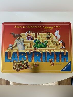Ravensburger Labyrinth Game Tin – Used / No Missing Pieces.